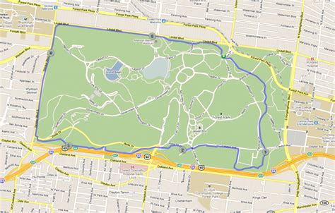 Forest Park St Louis Map Printable - Printable Maps