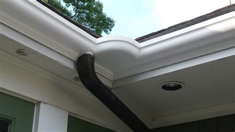 Fiberglass Gutters Options - Wood Replacement Gutter * The Fiberglass Gutter Company * Faux ...