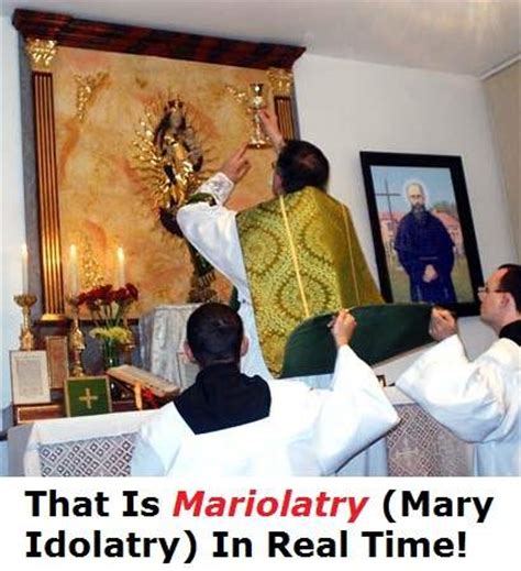 Mariology Versus Mariolatry Marian Doctrine IDOLATRY