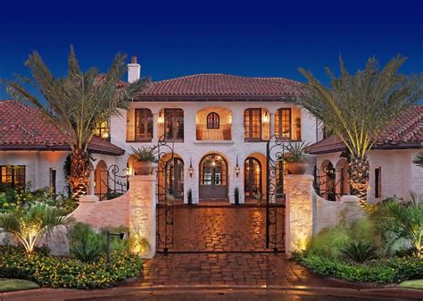 Mediterranean Tuscan Style Home/House | House Styles | Pinterest