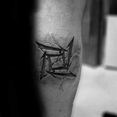 60 Metallica Tattoos Designs For Men - Heavy Metal Ink Ideas