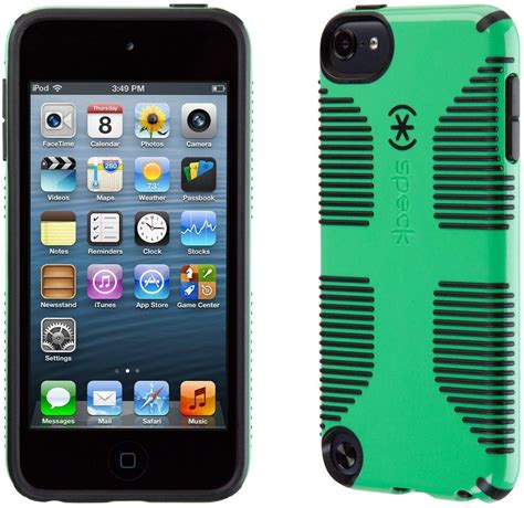 Speck Products CandyShell Grip Case for iPod Touch 5 (Sour Apple Green/Black) - Walmart.com ...