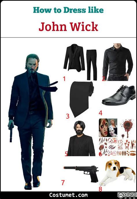 John Wick Costume for Cosplay & Halloween 2023