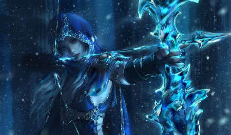 Wallpaper : League of Legends, Ashe League of Legends, Video Game Art ...