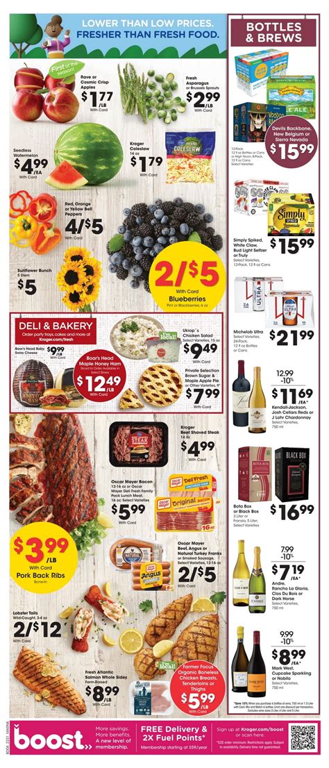 Kroger Weekly Ad Aug 31 – Sep 06, 2022