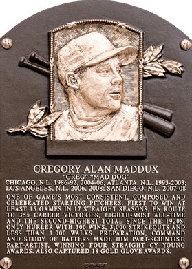 Maddux, Greg | Baseball Hall of Fame