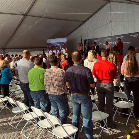 Grand Opening of Nucor Steel in Brandenburg, KY