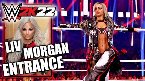 WWE 2K22 Liv Morgan Entrance Cinematic - YouTube