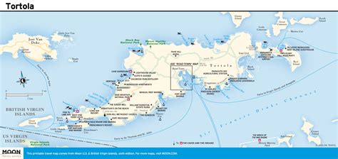 Tortola British Virgin Islands Map