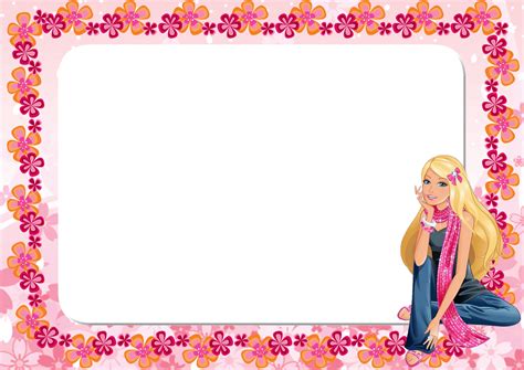 Barbie Border Png