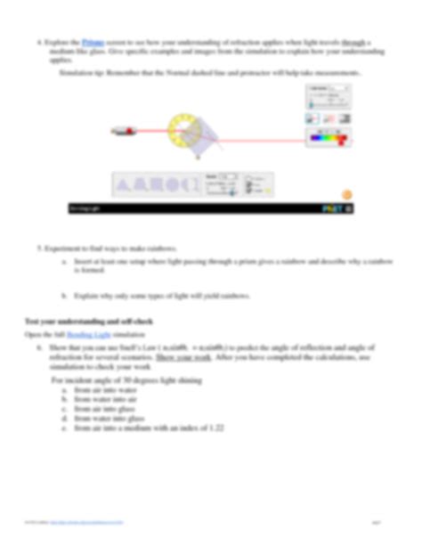 SOLUTION: Bending Light Remote Lab Book Report - Studypool