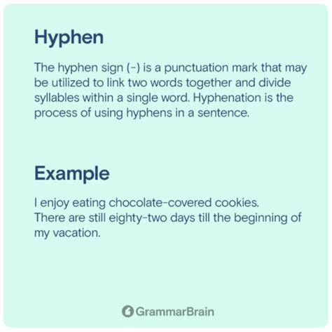 The Hyphen - What the Symbol Is and When to Use It (Examples ...