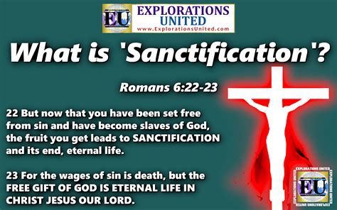 SANCTIFICATION explained - Explorations United