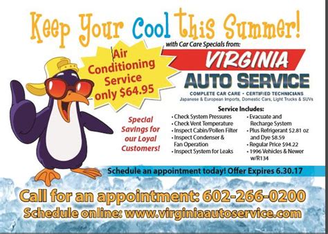 Auto Air Conditioning Repair, Phoenix, Arizona, Virginia Auto Service