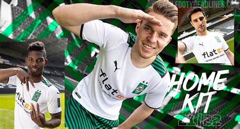 Borussia Mönchengladbach 21-22 Home Kit Released - Footy Headlines