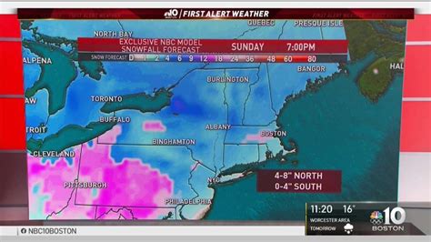 Weather Forecast: Saturday Snow – NBC Boston