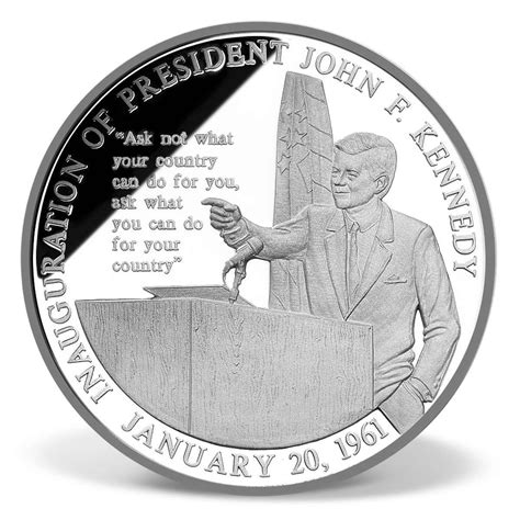 Speeches of JFK Solid Silver Commemorative Coin Set | Solid Silver ...