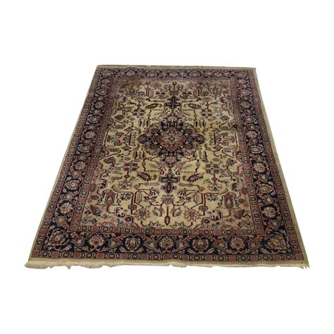 Ethan Allen Patterned Area Rug | 91% Off | Kaiyo