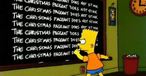 Bart Simpson's Blackboard Gags (Things You Have Gotten in Trouble For)