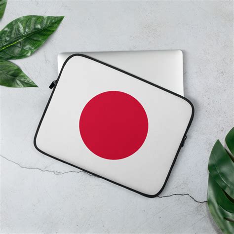 💻 Laptop Case Sleeve Japan Flag 🇯🇵 - Flag On You