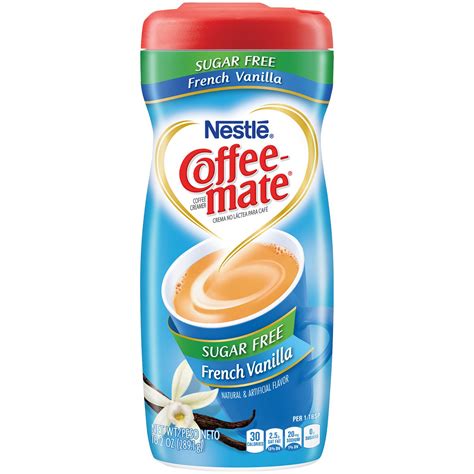 COFFEE-MATE French Vanilla Sugar Free Powder Coffee Creamer 10.2 oz. Canister- Buy Online in ...