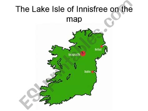 Innisfree Ireland Map