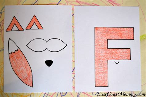 East Coast Mommy: Alphabet Crafts - Letter F