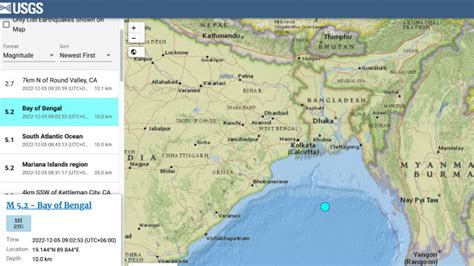 5.2 magnitude earthquake jolts Dhaka, different parts of country ...