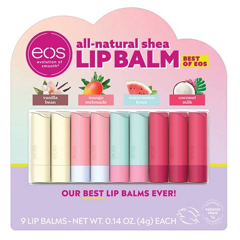 eos Best of eos Lip Balm, 9 Sticks - Walmart.com