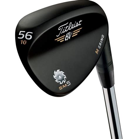 Titleist Vokey SM5 Raw Black S Grind Wedge Lob Wedge 58 Degree Used Golf Club at GlobalGolf.com