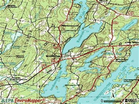 Winthrop Maine Map - Zip Code Map