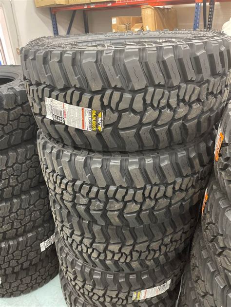 (5) Mickey Thompson 37x12.50R17LT Tire, Baja Boss MT