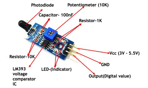 Flame Detector Sensor Circuit Diagram