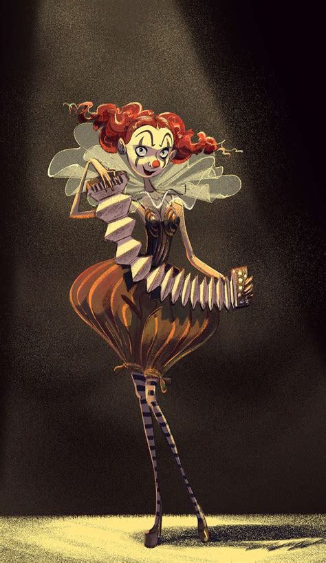 Various character designs on Behance | Circus art, Concept art drawing, Character design