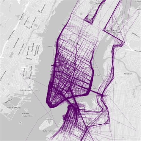 These Mesmerizing Maps of Where People Jog Reveal Something Telling About Major U.S. Cities ...
