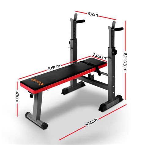 Everfit Multi-Station Weight Bench Press Weights Equipment Fitness Home ...