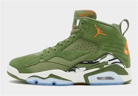 Jordan MVP 678 "Green Suede/Orange" DZ4475-300 | SneakerNews.com