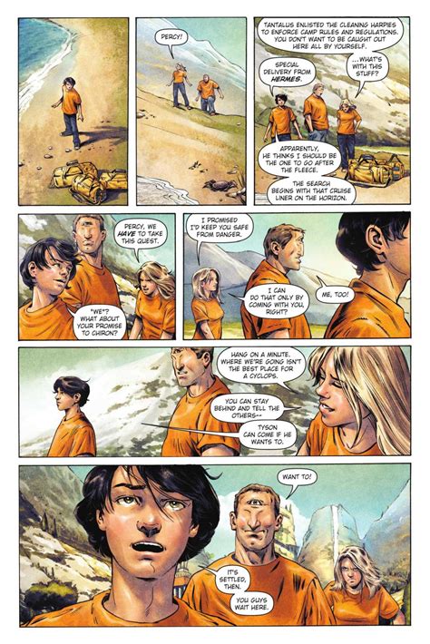 Read Comics Online Free - Percy Jackson Graphic Novels Comic Book Issue ...