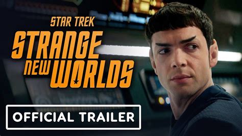 Star Trek: Strange New Worlds - Official Trailer (2022) Ethan Peck ...