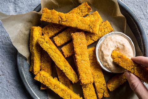 Baked Polenta Fries with Cajun Aioli (Gluten-Free) – Salted Plains