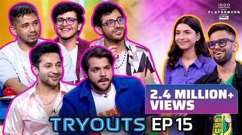 PLAYGROUND 2 TRYOUTS EP 15 ft. @CarryMinati, @Triggered Insaan | ALL Episodes LIVE on Amazon ...