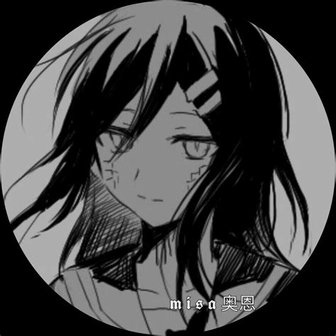 Grey Anime Aesthetic Pfp