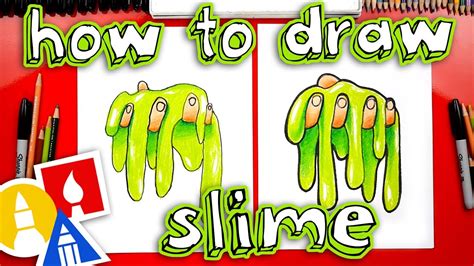 Simple Slime Drawing - Slime drawings put a new spin on an old standby by using slime as a ...