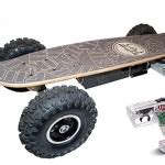 FiiK electric skateboard has wireless control and ABS braking