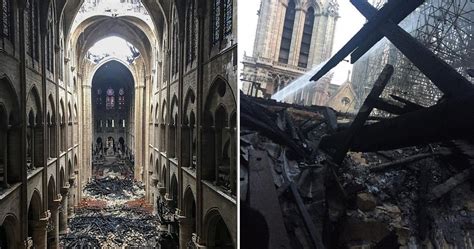 Newly Released Photos Show Extensive Damage Inside Notre-Dame Cathedral ...