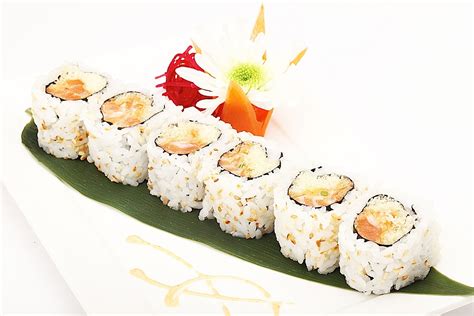 Crispy Spicy Salmon Roll – Sakana House