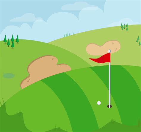 Golf Course Vector at Vectorified.com | Collection of Golf Course ...