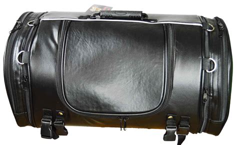 Motorcycle Trunk Bag with Expandable Sides by Vance Leather's - Walmart.com