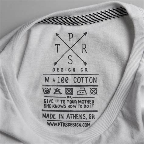 T shirt label, Clothing tags, Clothing labels design