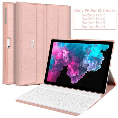 Windows Tablet With Pink Keyboard